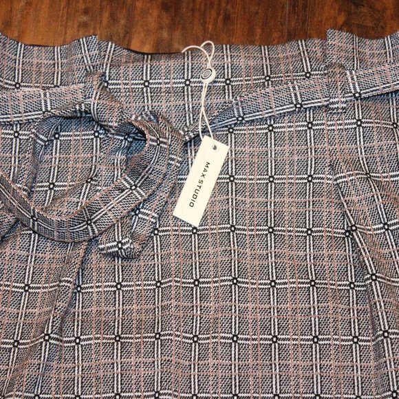 Max Studio Woven Skirt Size Small - Picture 4 of 5